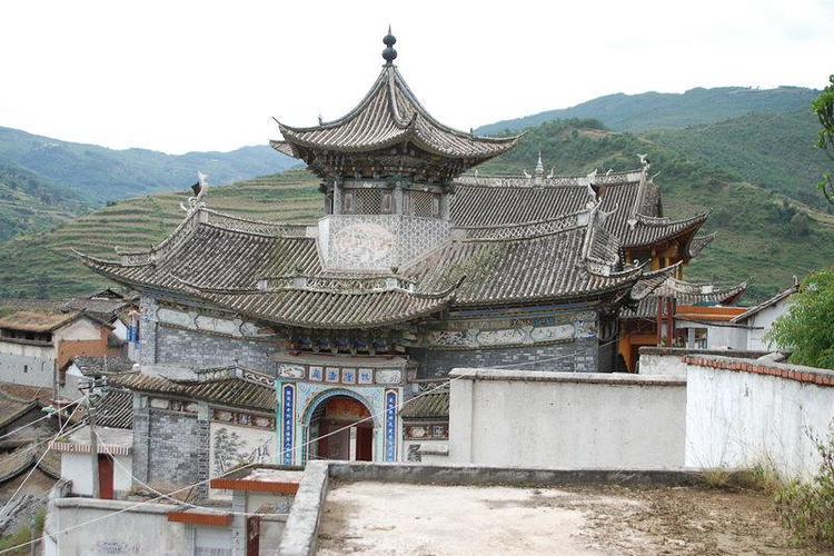 A scenic view of Xingtai Daodejing Sutra Pillar