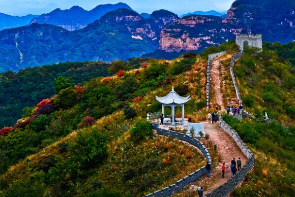 A scenic view of Xingtai Daodejing Sutra Pillar