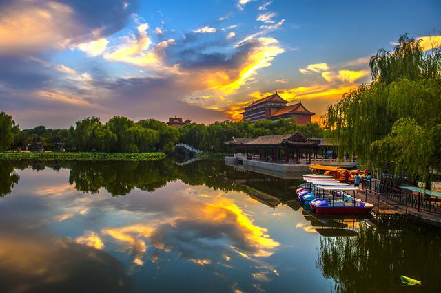 A scenic view of Xingtai Grand Canal