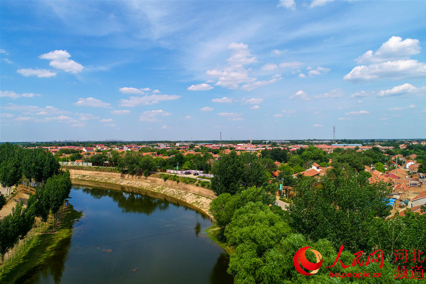 A scenic view of Xingtai Grand Canal