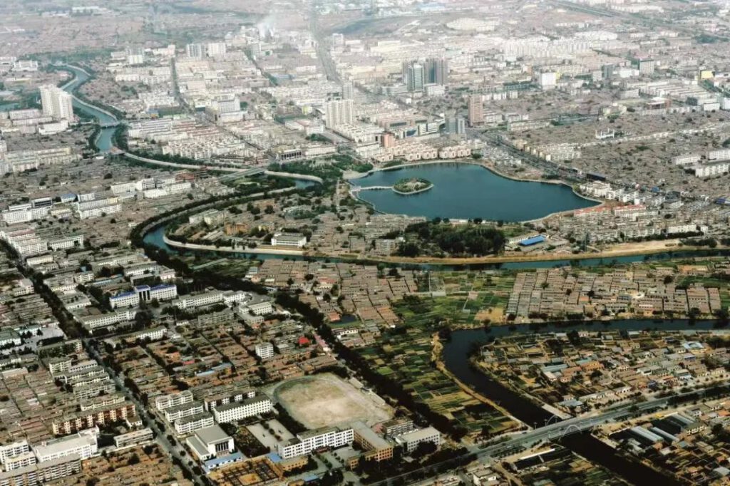 A scenic view of Xingtai Grand Canal