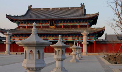 A scenic view of Xingtai Kaiyuan Temple