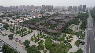 A scenic view of Xingtai Kaiyuan Temple