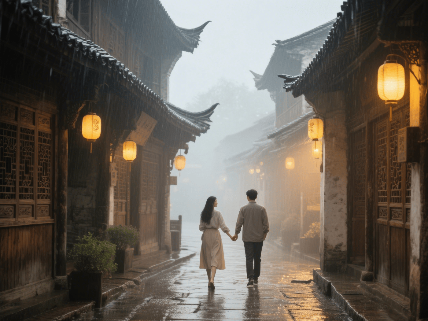 A scenic view of Xingtai Longyao Tang Ancestral Tomb