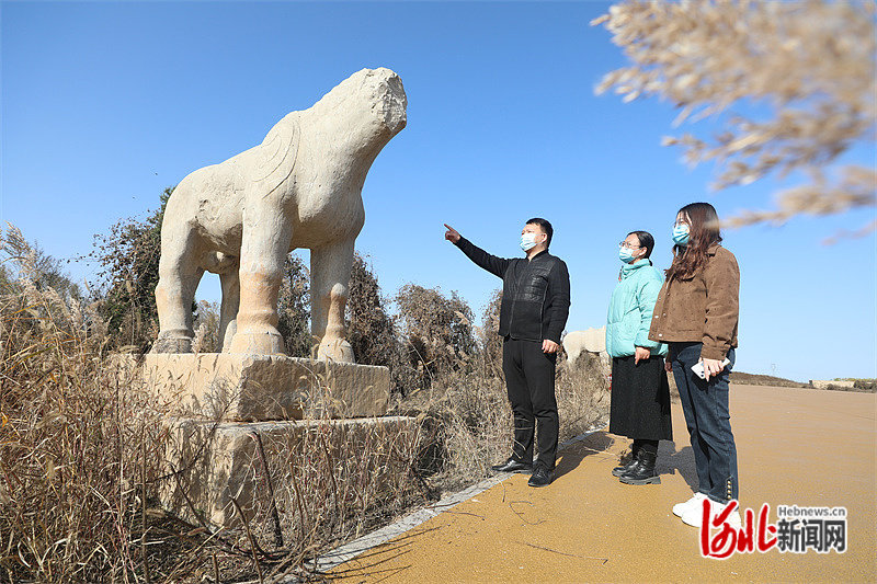 A scenic view of Xingtai Longyao Tang Ancestral Tomb