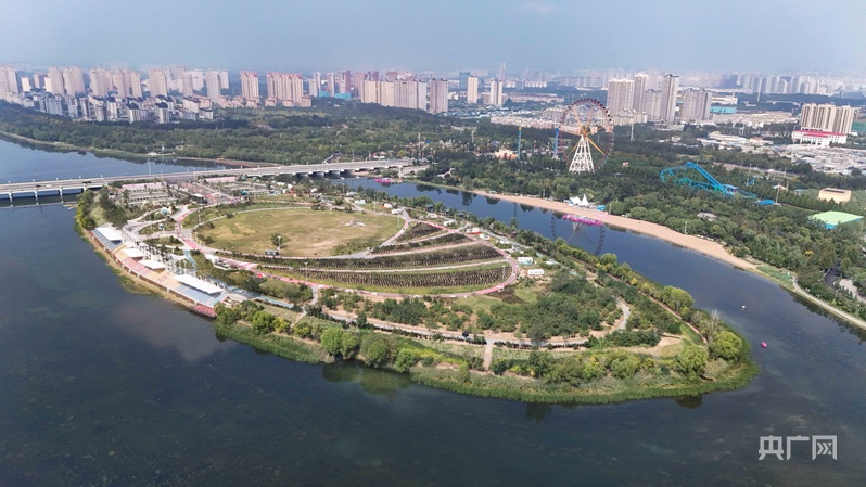 A scenic view of Xingtai Luchenggang City Site