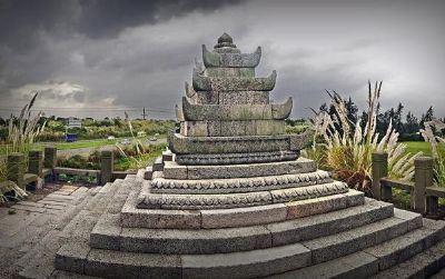 A scenic view of Xingtai Nanjiashi Stone Pagoda