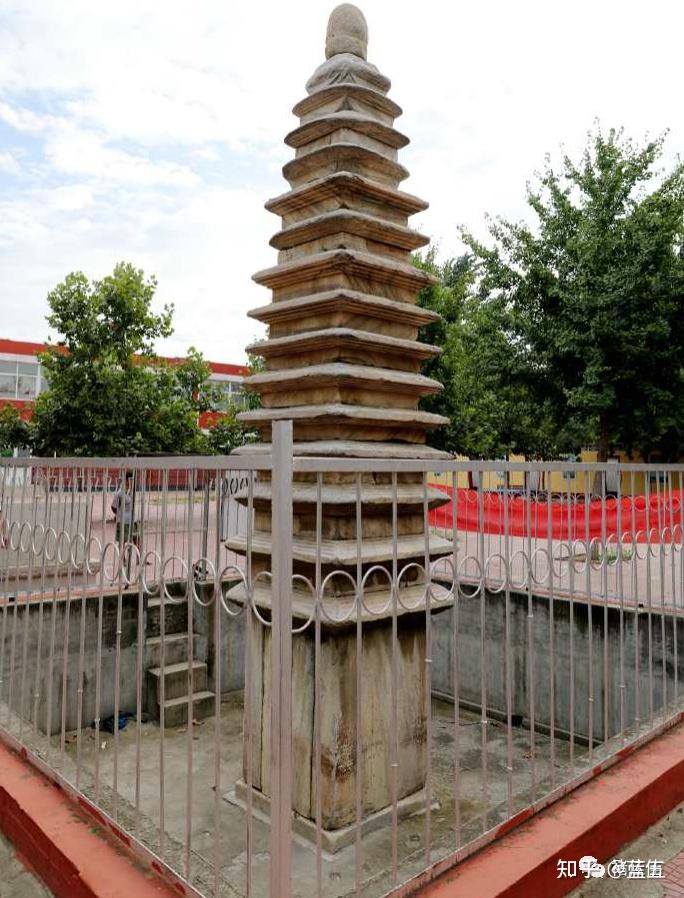 A scenic view of Xingtai Nanjiashi Stone Pagoda