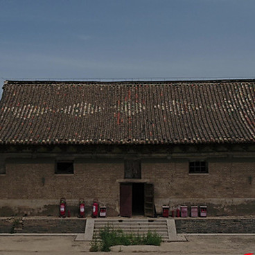 A scenic view of Xingtai Pingxiang Confucian Temple Dacheng Hall