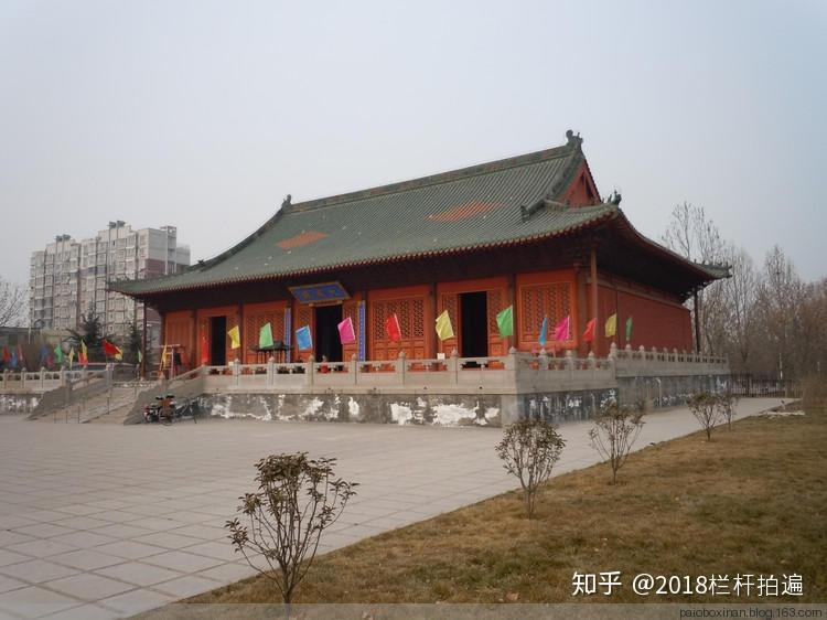 A scenic view of Xingtai Pingxiang Confucian Temple Dacheng Hall
