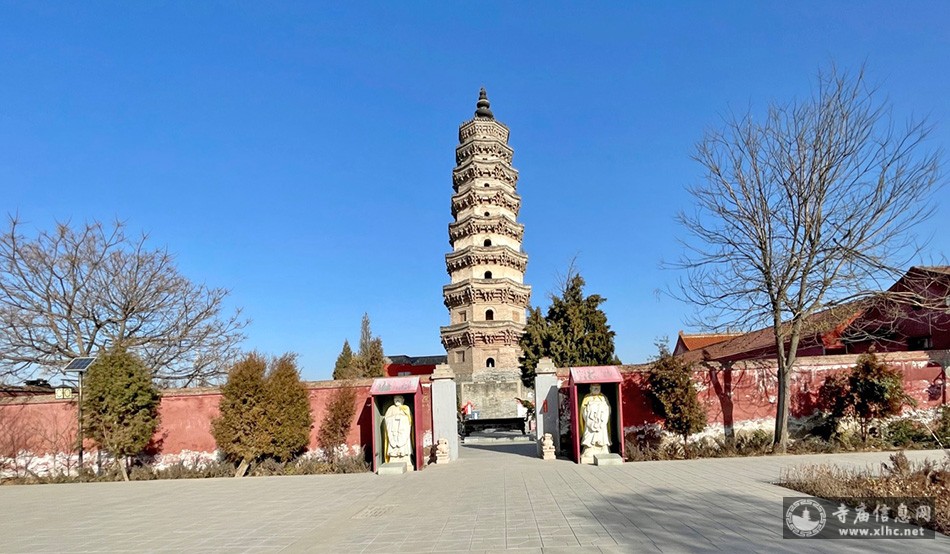 A scenic view of Xingtai Putong Pagoda