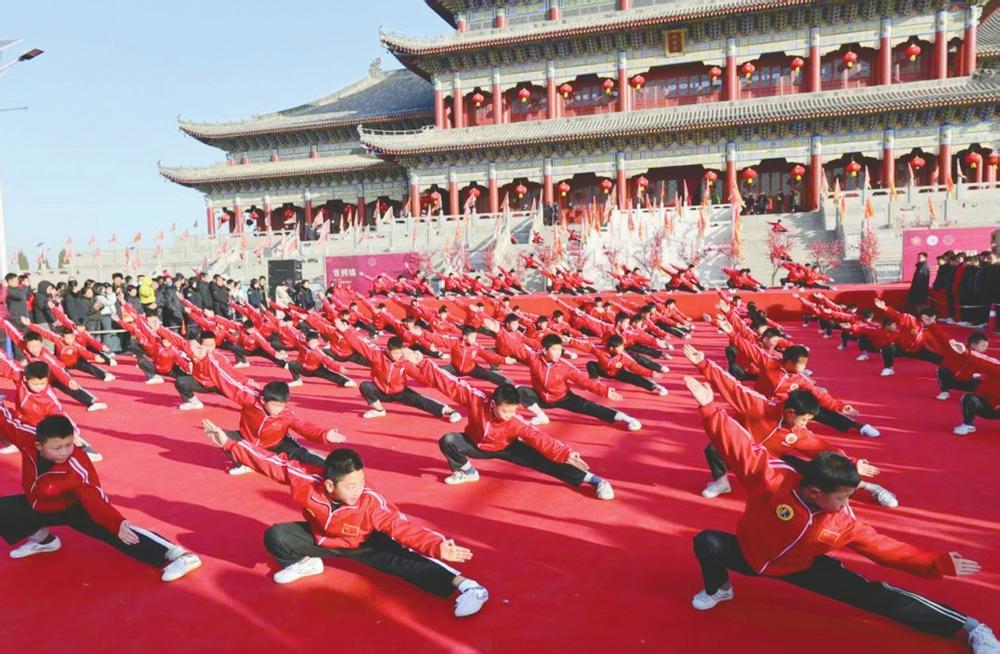 A scenic view of Xingtai Tianning Temple Front Hall