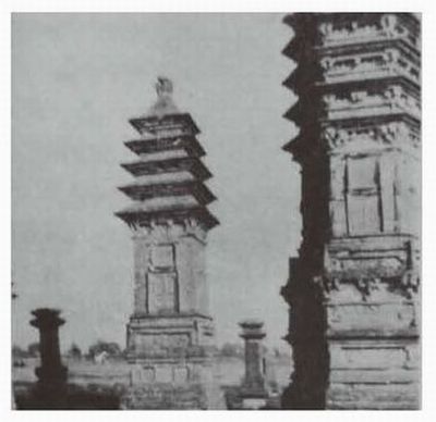 A scenic view of Xingtai Tianning Temple Front Hall