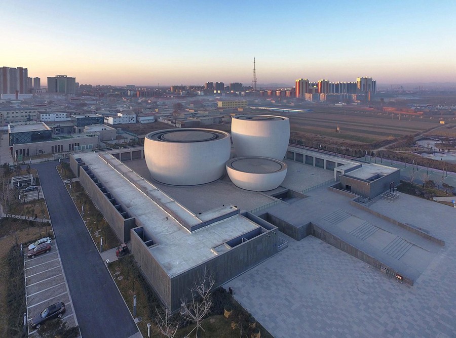 A scenic view of Xingtai Xing Kiln Site