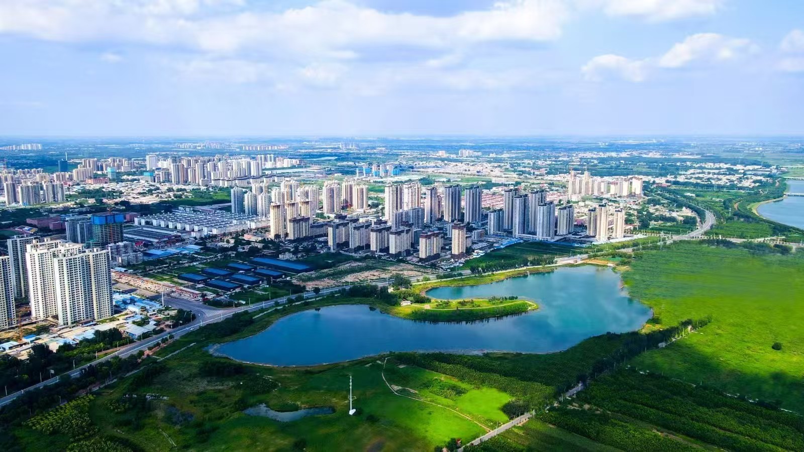 A scenic view of Xingtai Xingguo Tomb