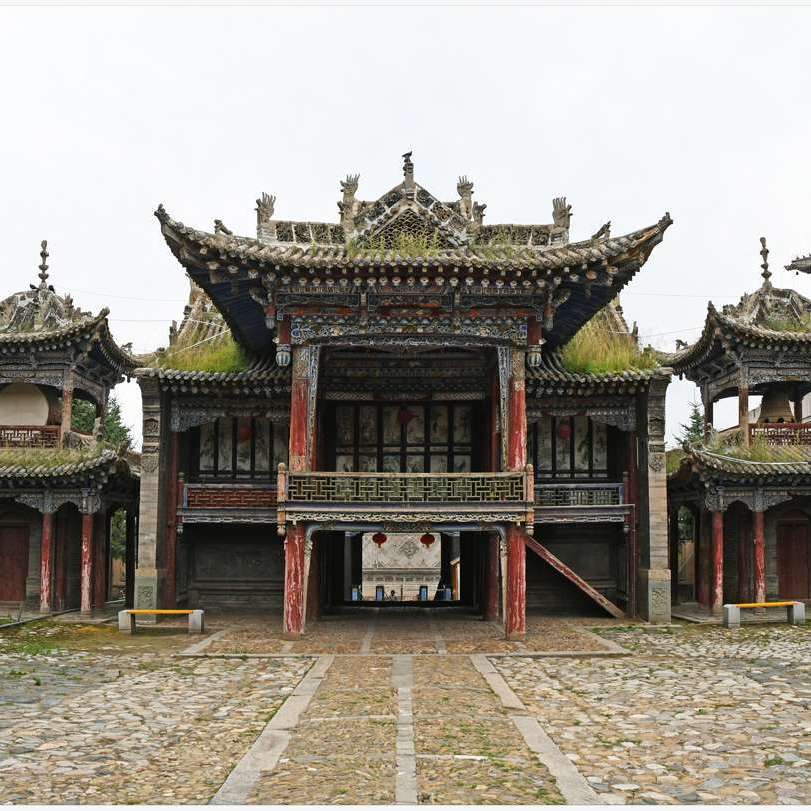 A scenic view of Xining Huangyuan Chenghuangmiao