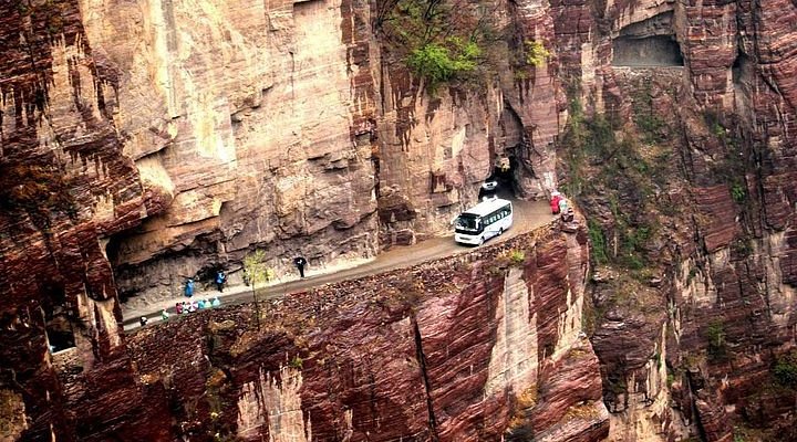 A scenic view of Xinxiang Baiquan