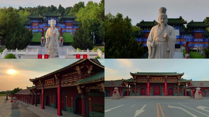 A scenic view of Xinxiang Biganmiao