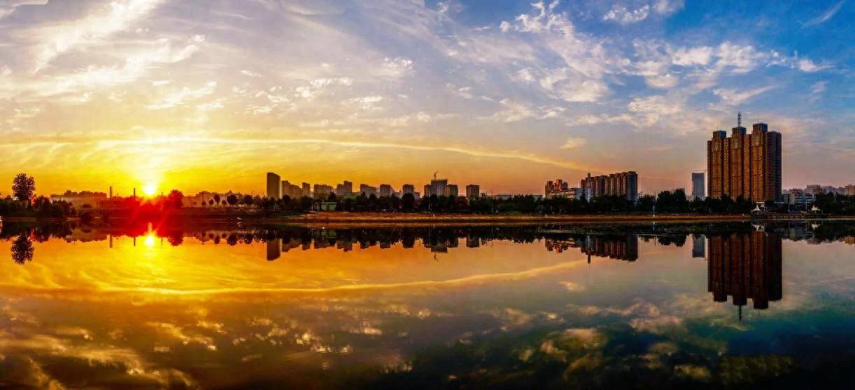 A scenic view of Xinxiang Dayunhe Xinxiangduan