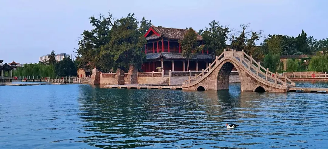 A scenic view of Xinxiang Dayunhe Xinxiangduan
