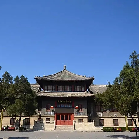 A scenic view of Xinxiang Heshuotushuguanjiuzhi