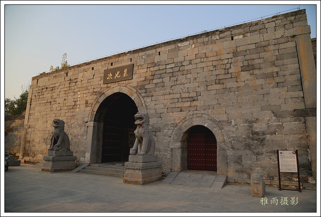 A scenic view of Xinxiang Lujianwangmu