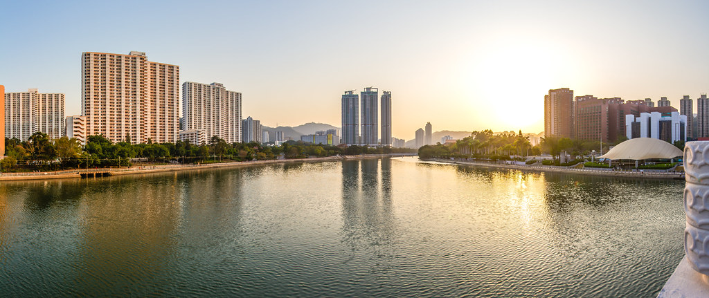 A scenic view of Xinxiang Shamenchengyizhi