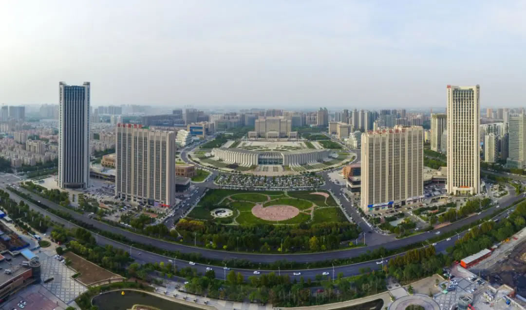 A scenic view of Xinxiang Shamenchengyizhi