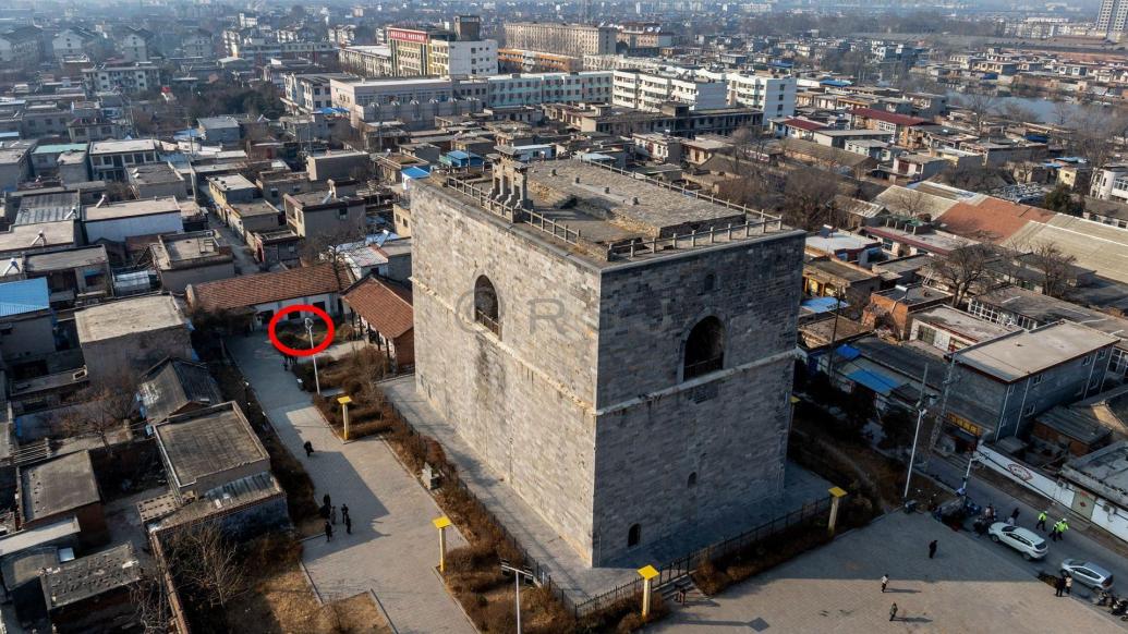 A scenic view of Xinxiang Wangjinglou