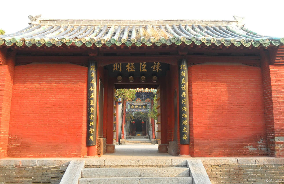 A scenic view of Xinxiang Wenmiao
