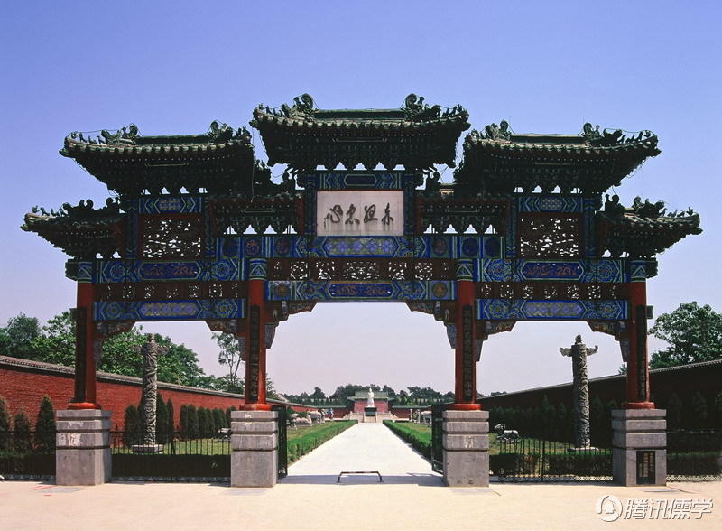 A scenic view of Xinxiang Wenmiao