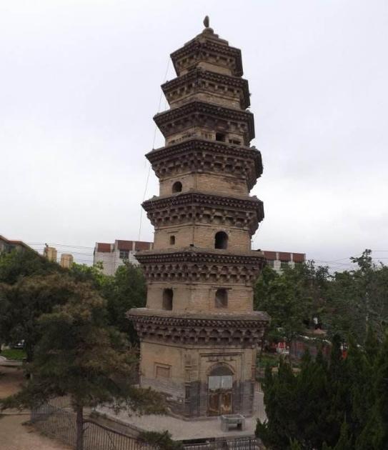 A scenic view of Xinxiang Yuanwuchengshuangmiao