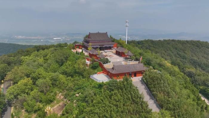 A scenic view of Xinyang Chenyuanguangzuci