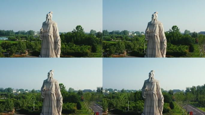 A scenic view of Xinyang Huangguogucheng
