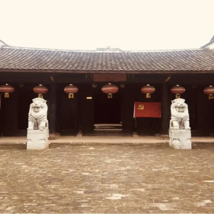 A scenic view of Xinyu Shuixi Hongsan Juntuan Zhihuibu Jiuzhi