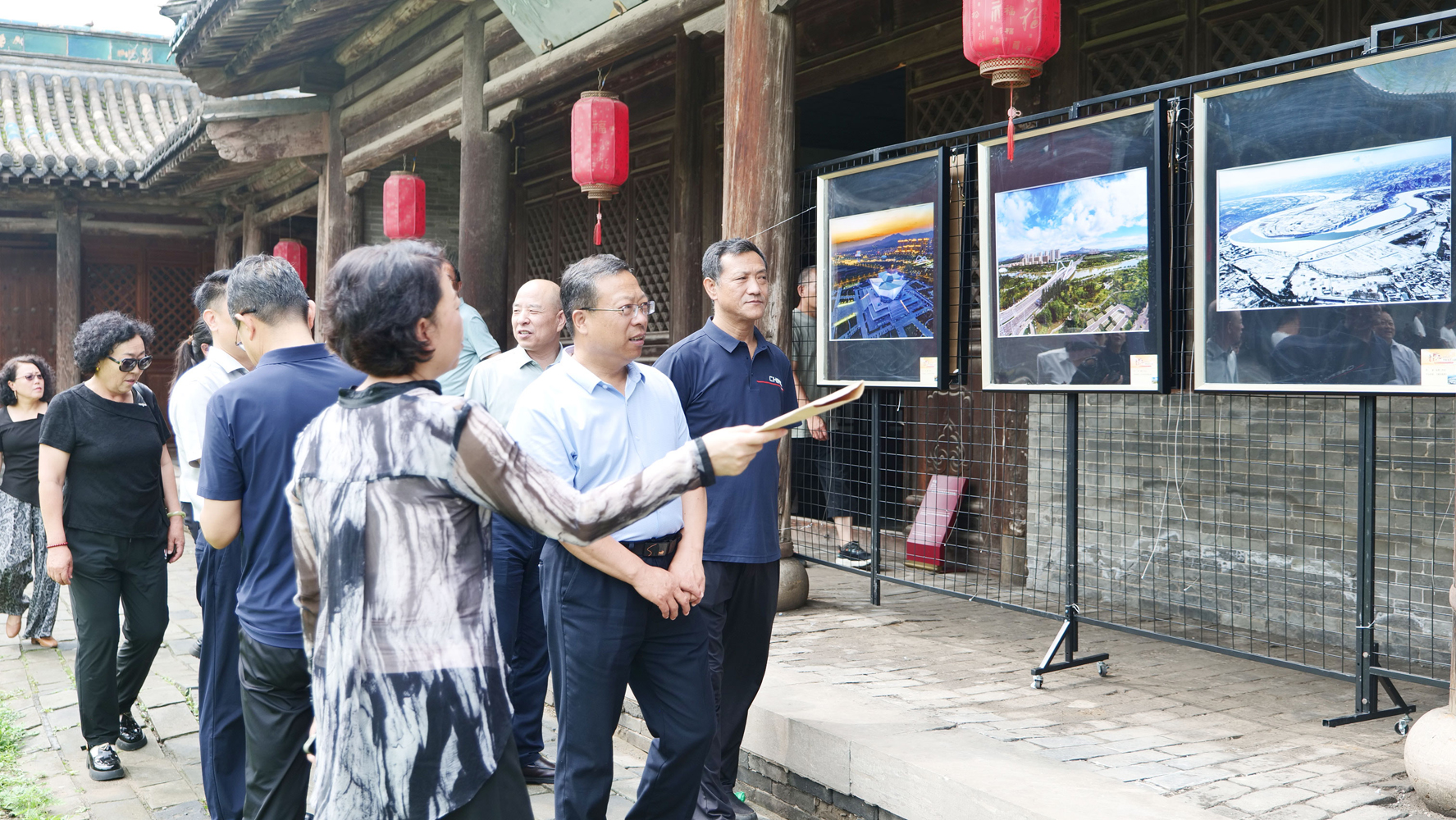 A scenic view of Xinzhou Daixian Confucian Temple