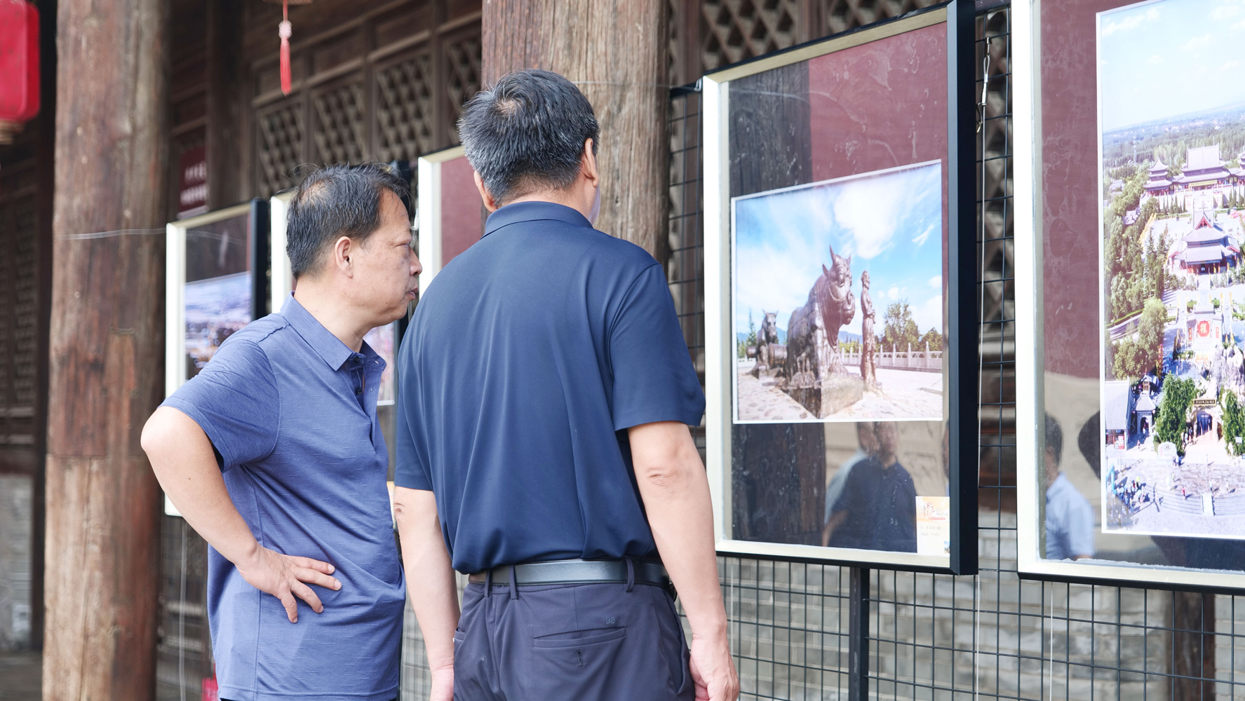 A scenic view of Xinzhou Daixian Confucian Temple