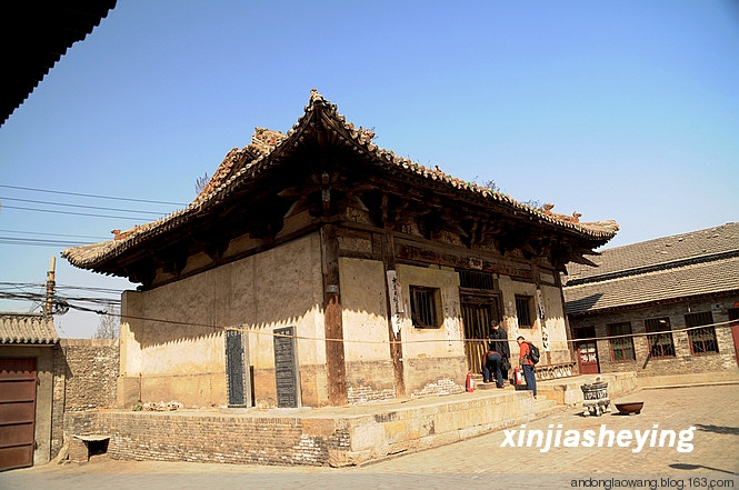 A scenic view of Xinzhou Dingxiang Guanyu Temple
