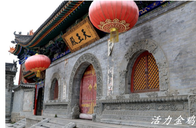 A scenic view of Xinzhou Fanshi Zhengjue Temple Main Hall