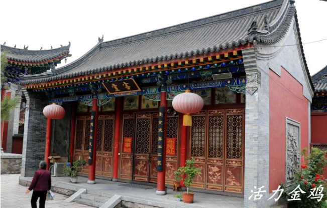 A scenic view of Xinzhou Fanshi Zhengjue Temple Main Hall