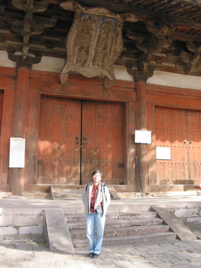 A scenic view of Xinzhou Foguang Temple