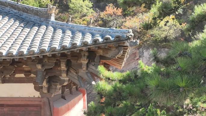A scenic view of Xinzhou Foguang Temple