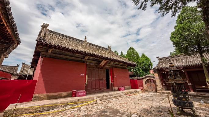 A scenic view of Xinzhou Gongzhu Temple