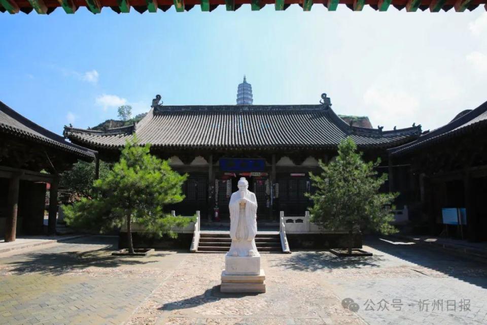 A scenic view of Xinzhou Guoyang Confucian Temple