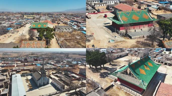 A scenic view of Xinzhou Guoyang Confucian Temple