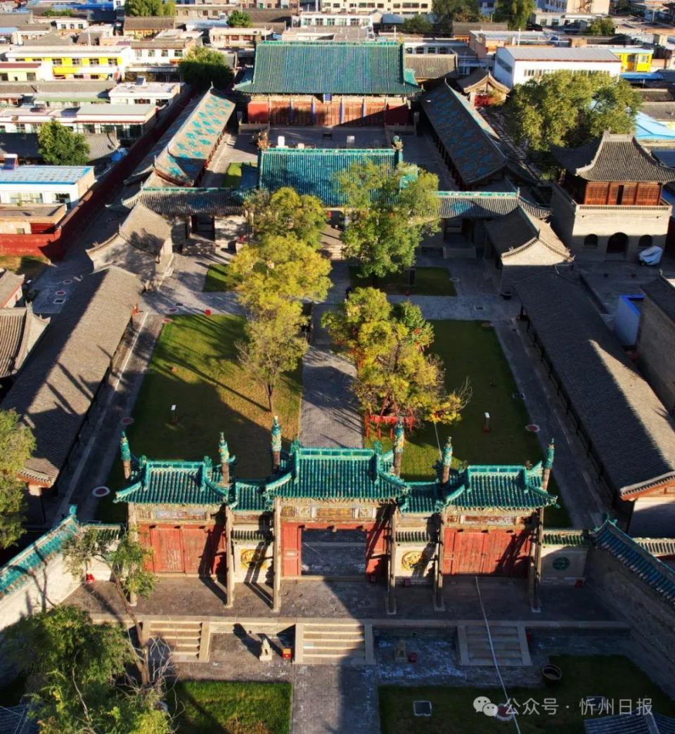 A scenic view of Xinzhou Guoyang Confucian Temple