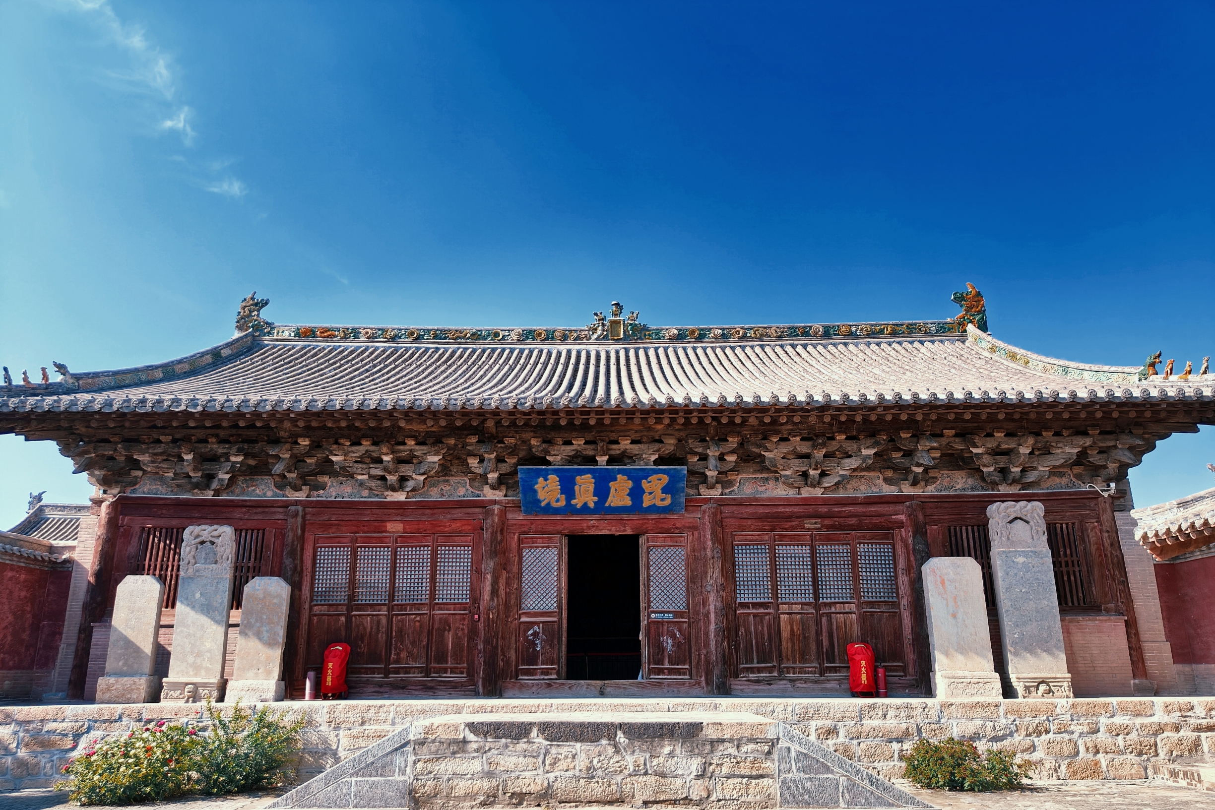 A scenic view of Xinzhou Hongfu Temple Dingxiang