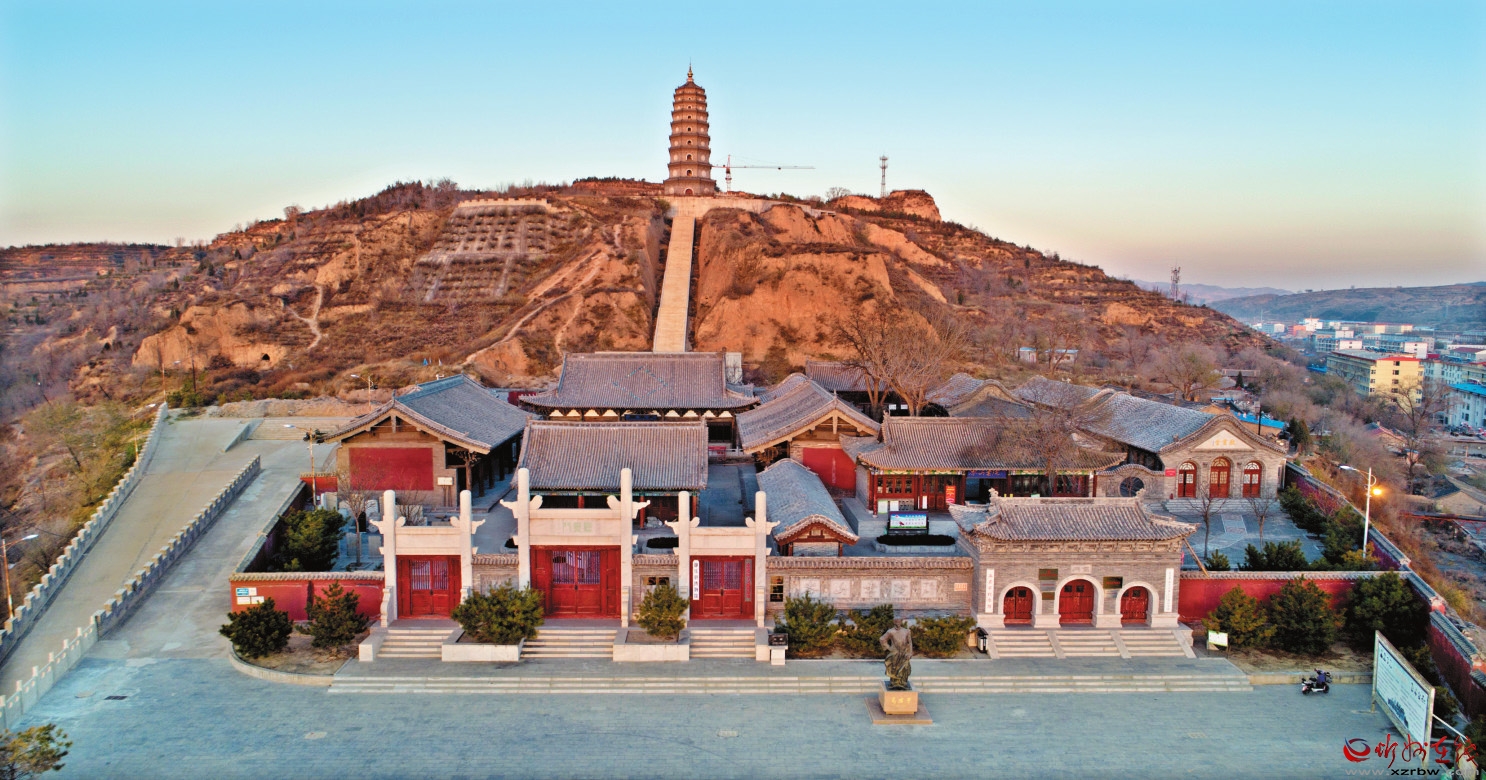 A scenic view of Xinzhou Jingle Confucian Temple