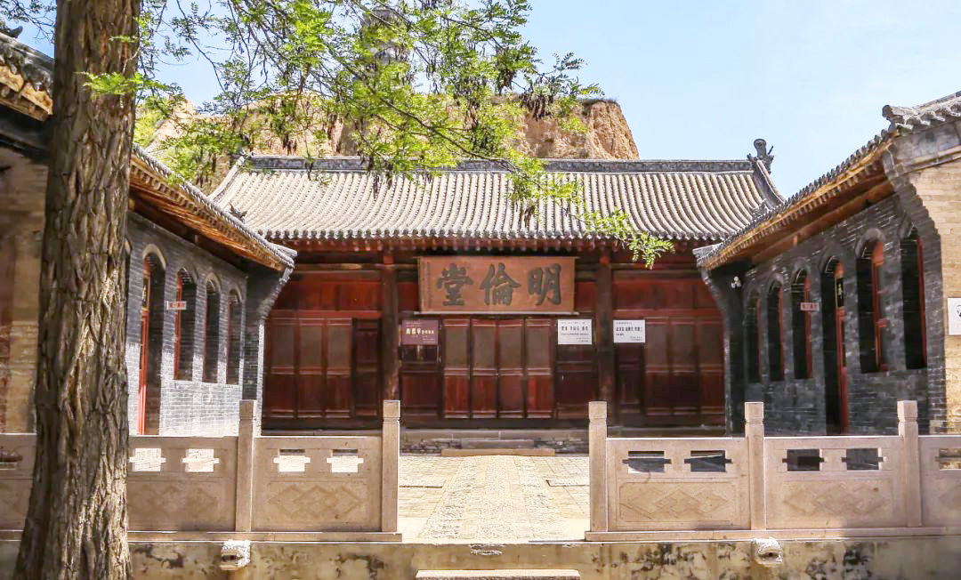 A scenic view of Xinzhou Jingle Confucian Temple