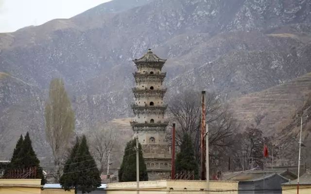 A scenic view of Xinzhou Liuhui Hongfu Temple